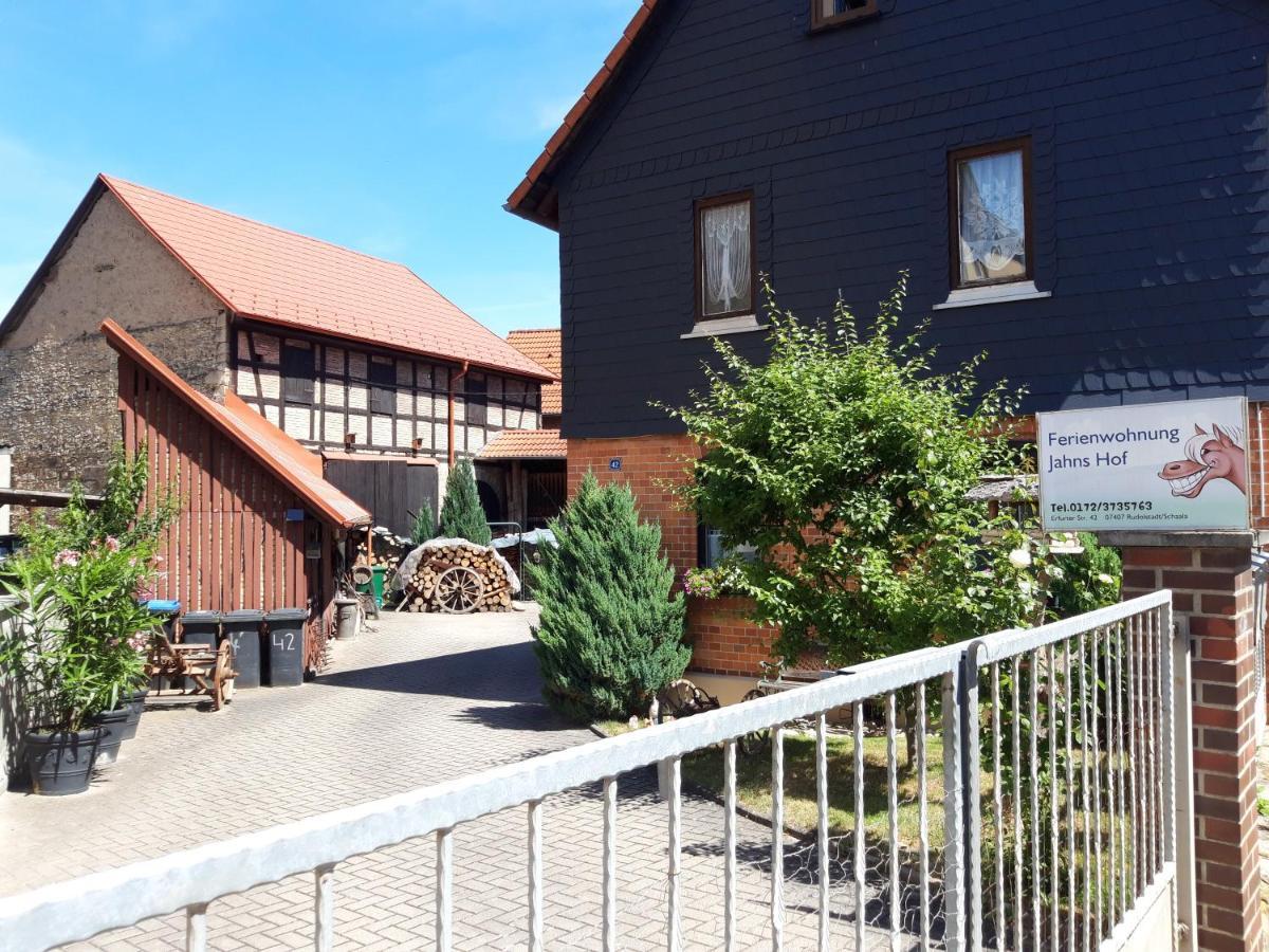 Ferienwohnung Jahns Hof Rudolstadt Eksteriør bilde